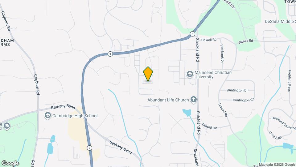 3459 Latitude Cove Mapa y Detalles de la Ubicación