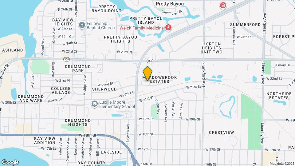 2802 W 21st Ct Map and Location Details