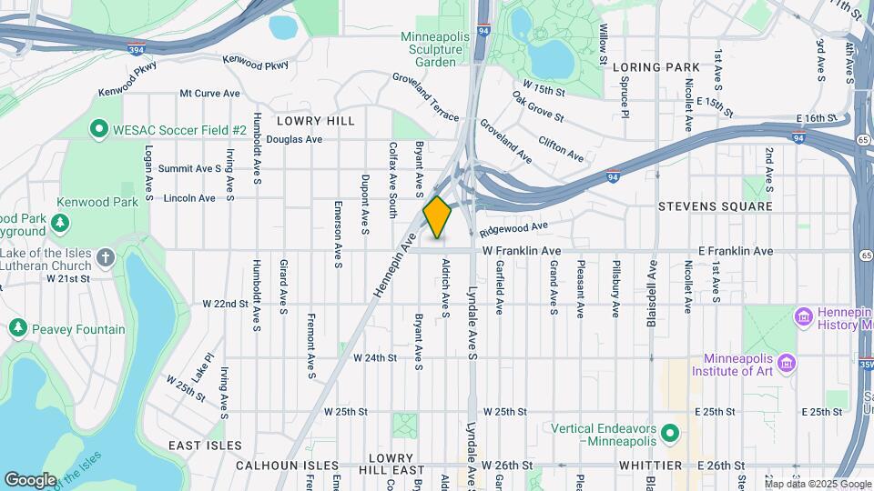 806 W Franklin Ave Map and Location Details