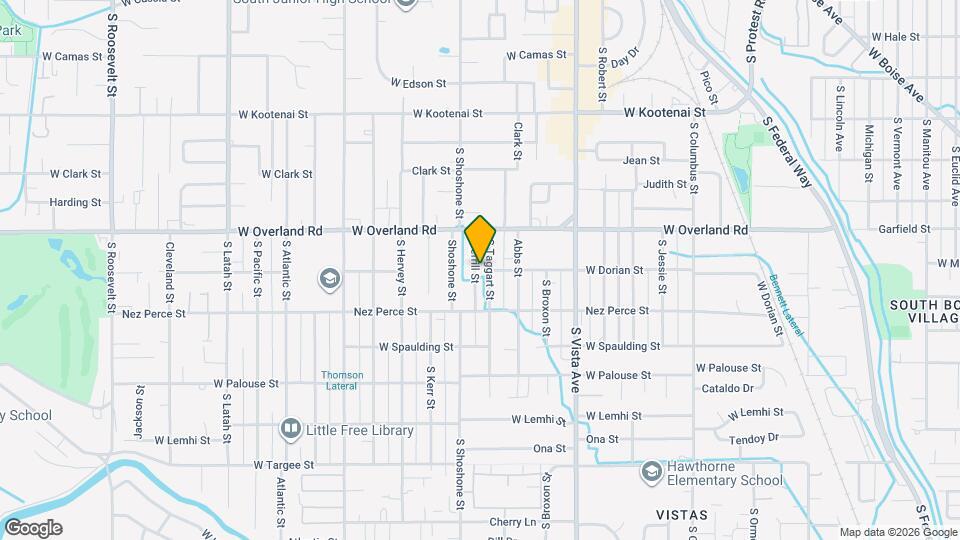 1634 S Merrill St Map and Location Details