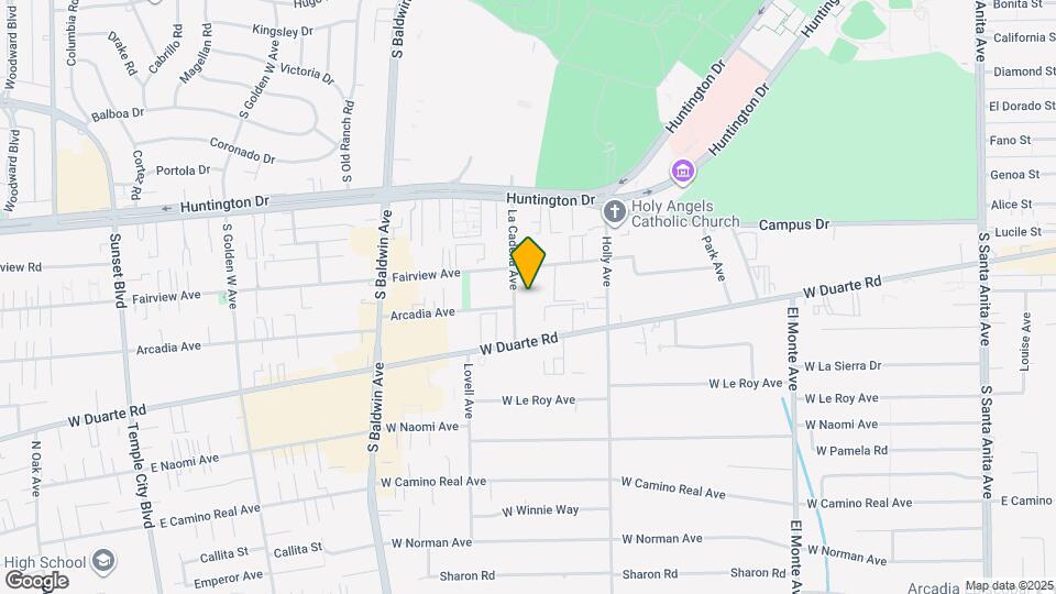 1022 La Cadena Ave Map and Location Details