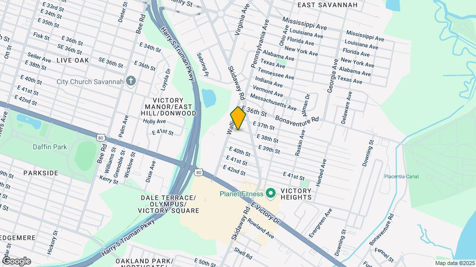 2017 E 38th St Map and Location Details