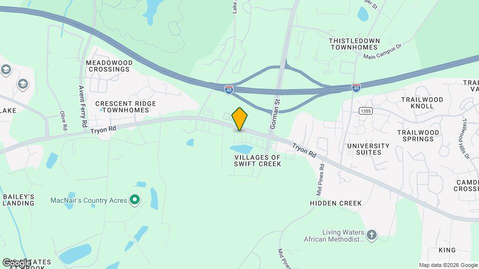2804 Piedmont River Way Map and Location Details