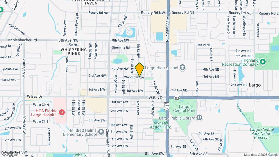 270 4th St NW, Unit B- Tropical Hideaway Map and Location Details