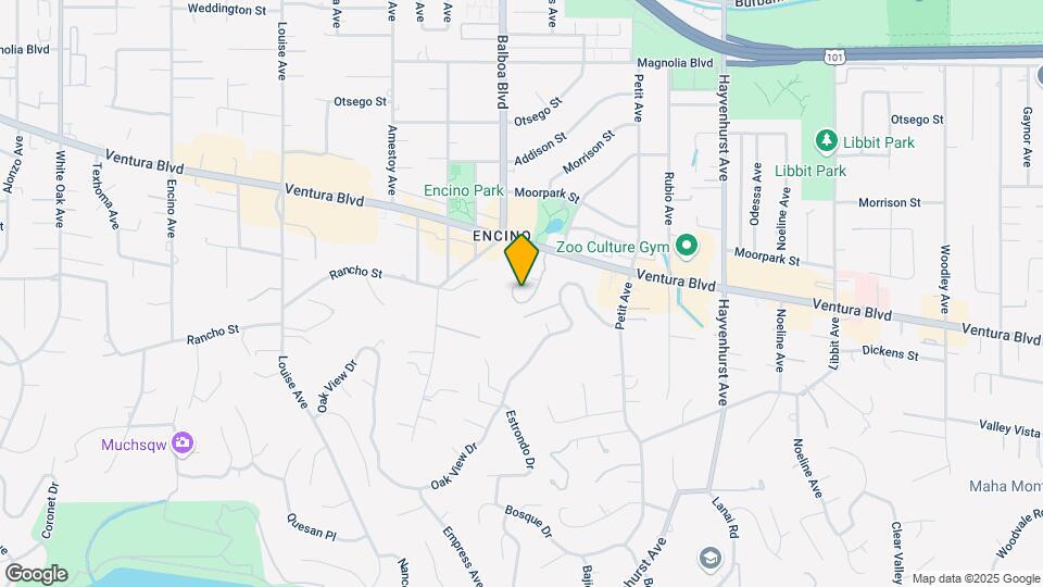 4760 Park Encino Ln Map and Location Details