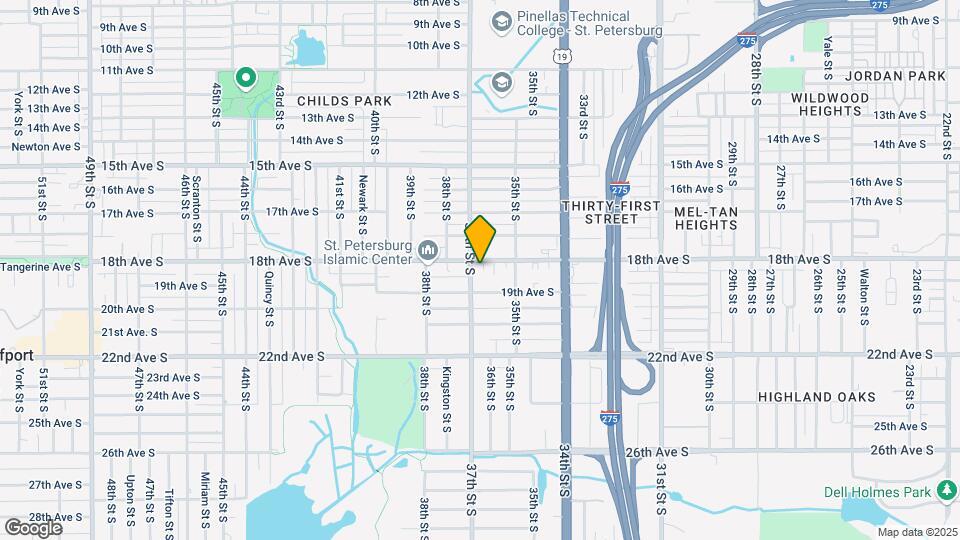 3620 18th Ave S Map and Location Details