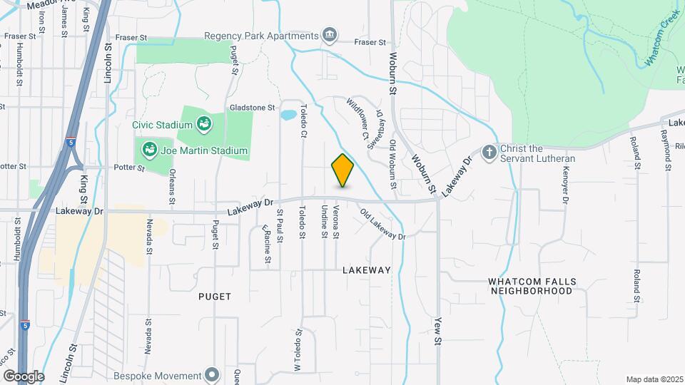 2076 Ponderosa Ct Map and Location Details