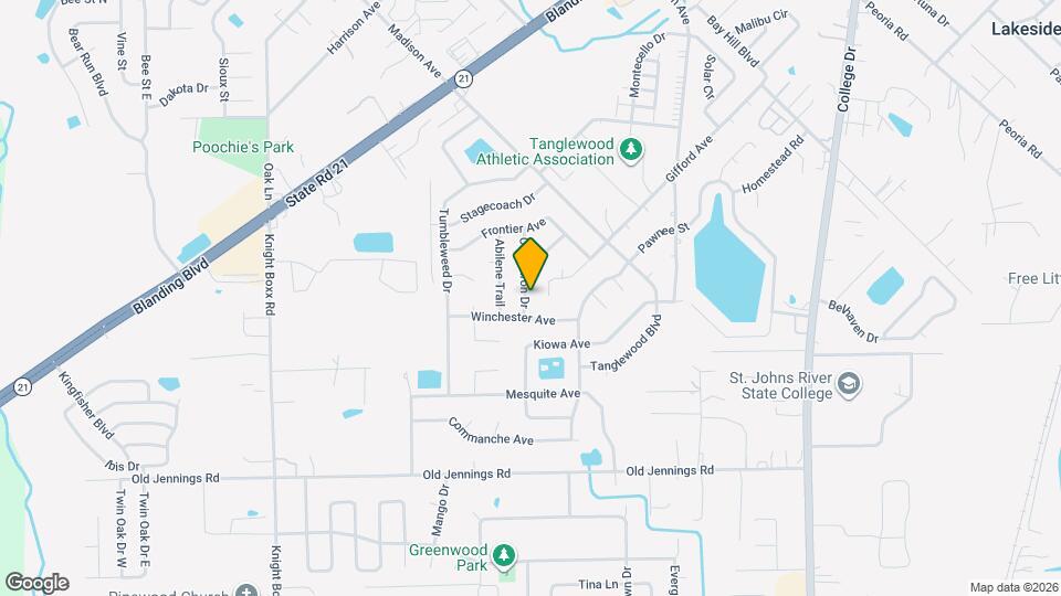 1227 Cimmaron Dr, Unit 302 Map and Location Details