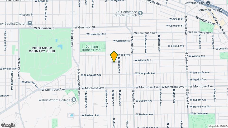 4551 N Moody Ave, Unit B Map and Location Details