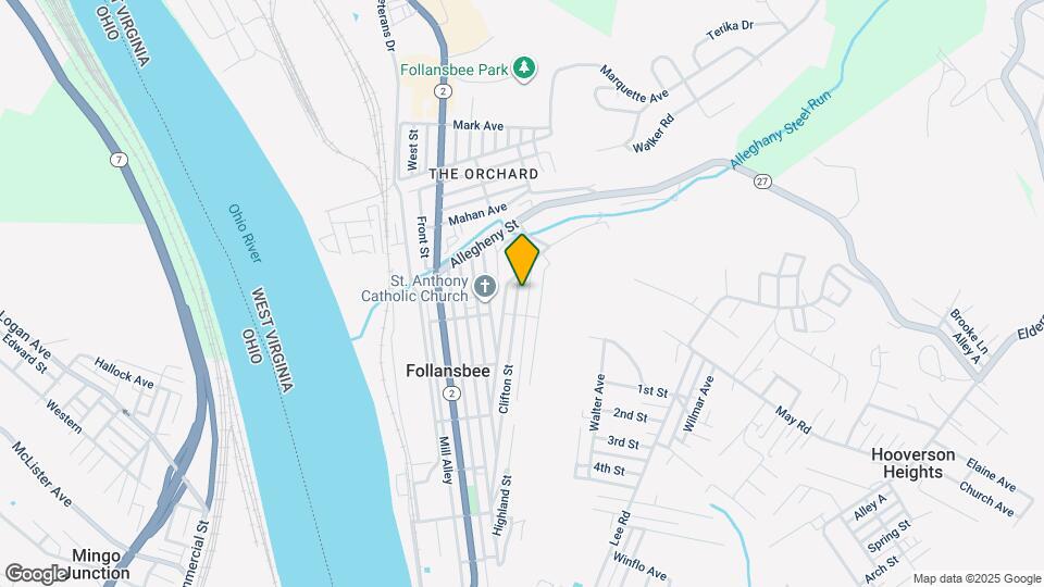 1038 Clifton St Map and Location Details