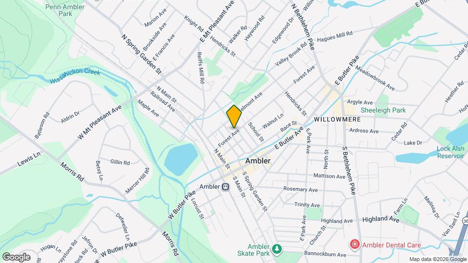 61 Forest Ave Map and Location Details