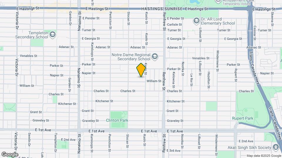 2775 William St Map and Location Details