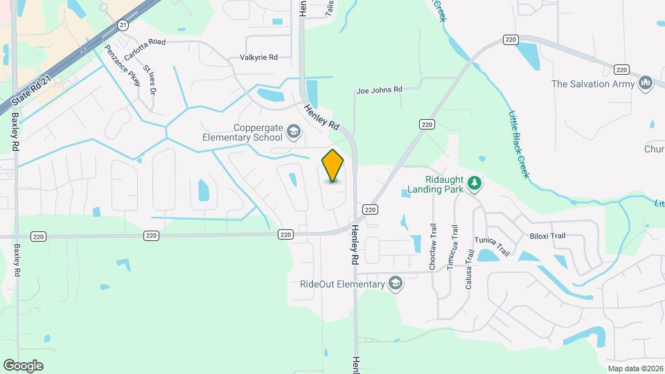 1805 Clover Ct Mapa y Detalles de la Ubicación