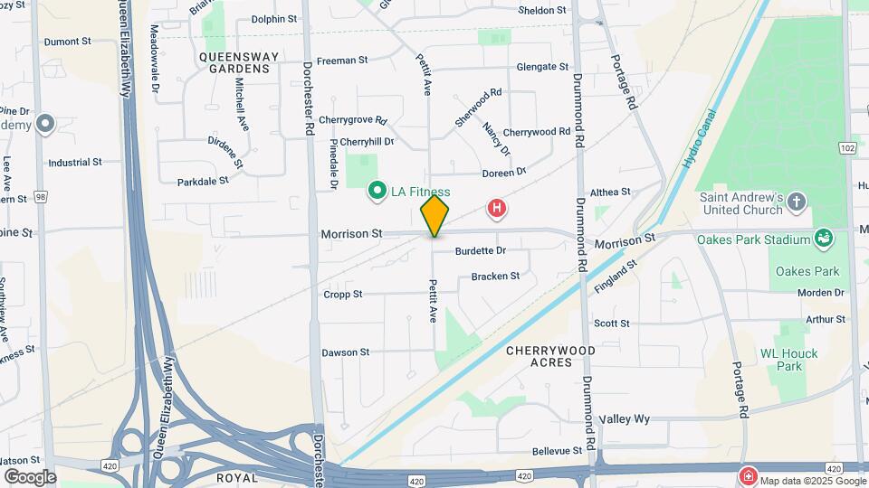 4885 Pettit Ave Map and Location Details