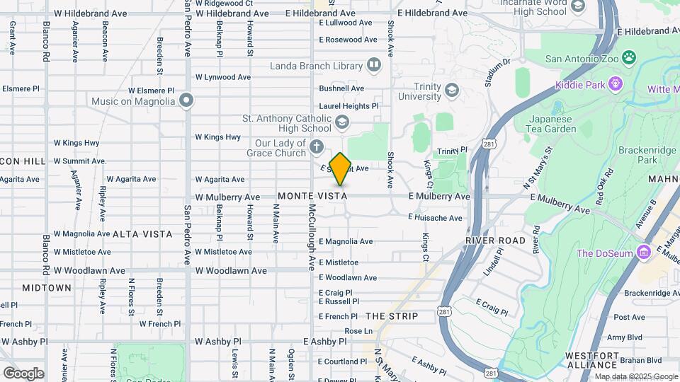 235 E Mulberry Ave Mapa y Detalles de la Ubicación