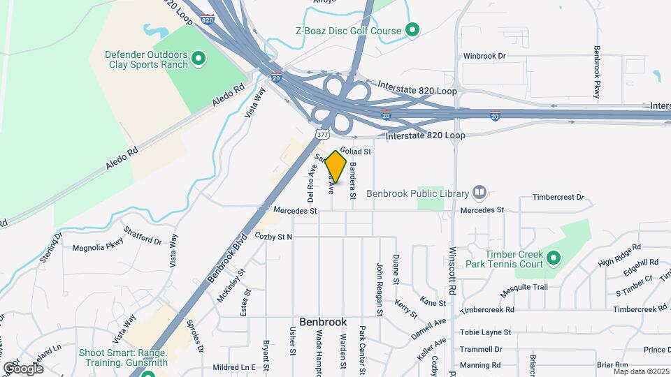 121 San Saba Ave, Unit A Map and Location Details