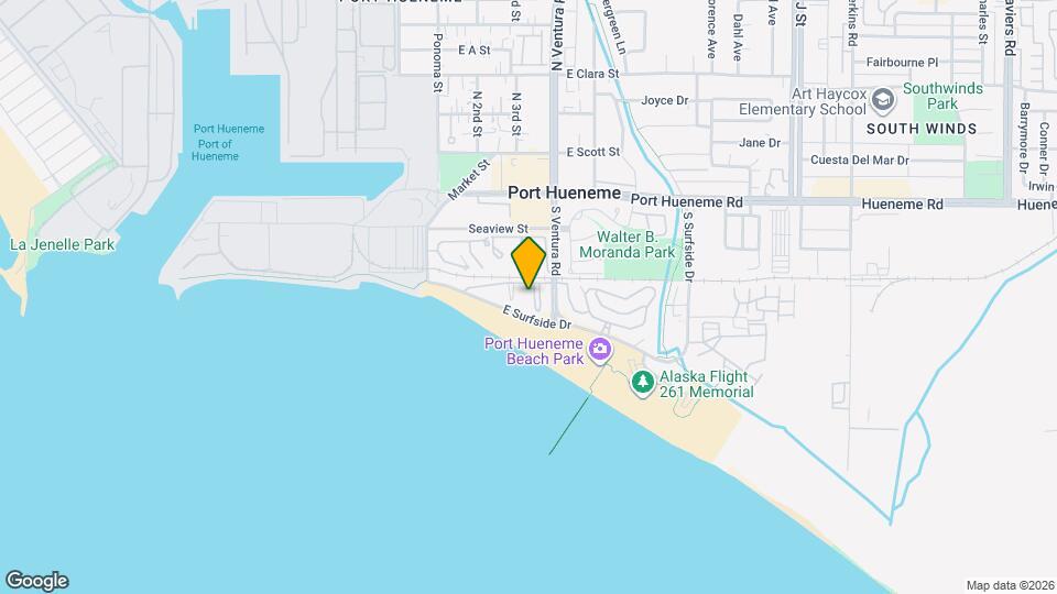 325 E Surfside Dr Map and Location Details