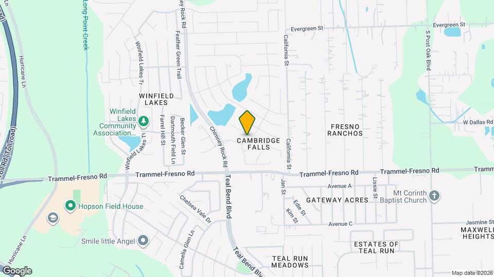 1907 Caldbeck Ln Map and Location Details