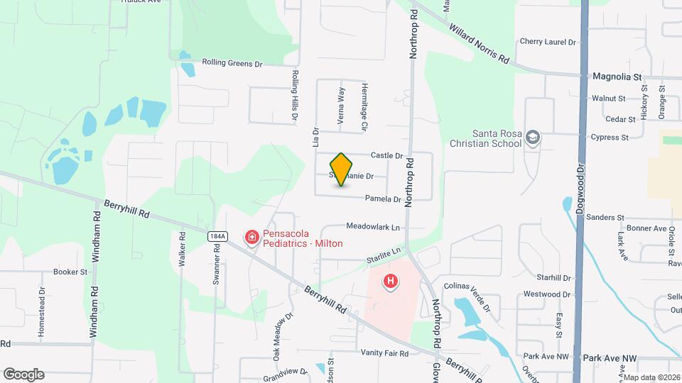 5912 Pamela Dr Map and Location Details