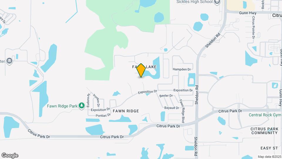 13401 Fawn Springs Dr Map and Location Details