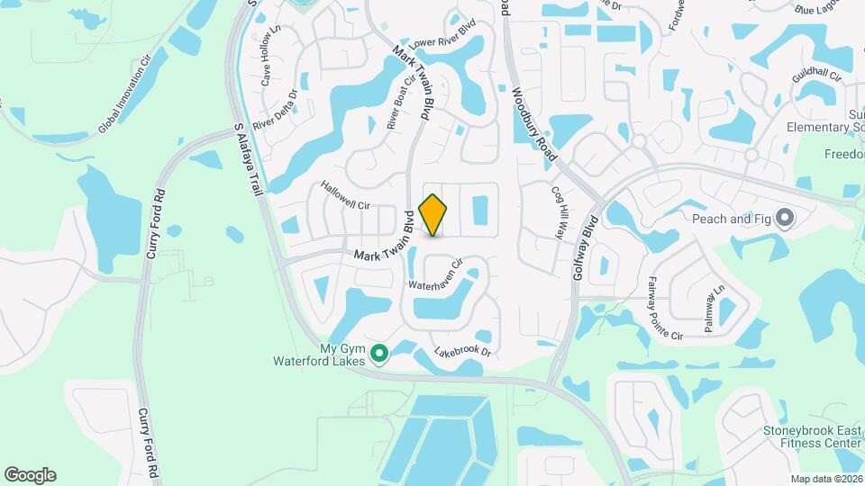 12716 Forestedge Cir Map and Location Details