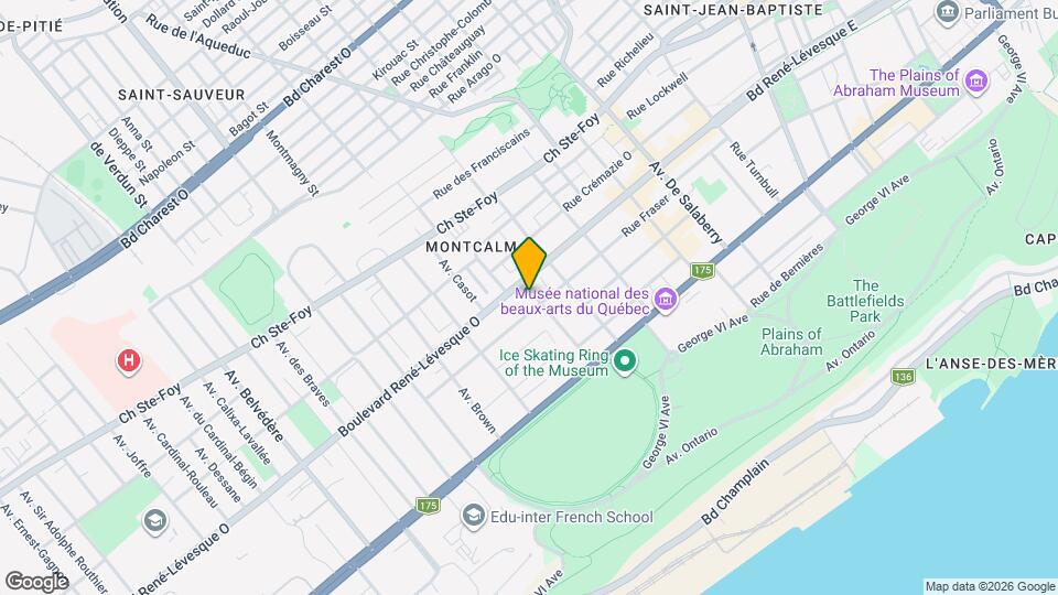 1020-1036 Du Parc Av Map and Location Details