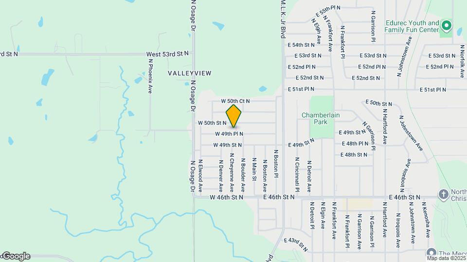 119 W 49th Pl N Map and Location Details