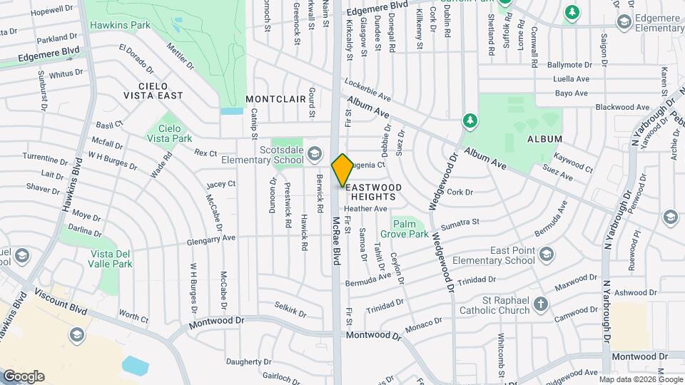 2713 Fir St Map and Location Details