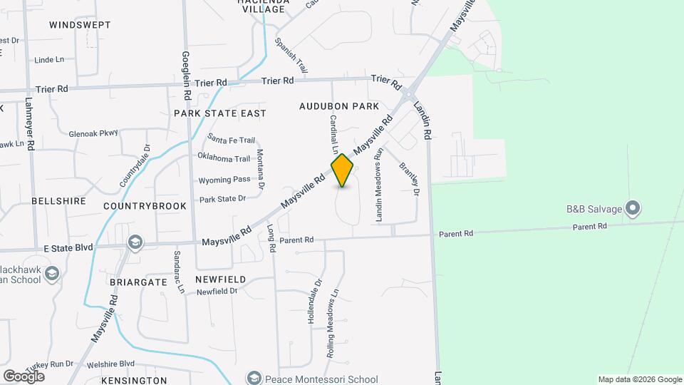 3211 W Bartlett Dr Map and Location Details