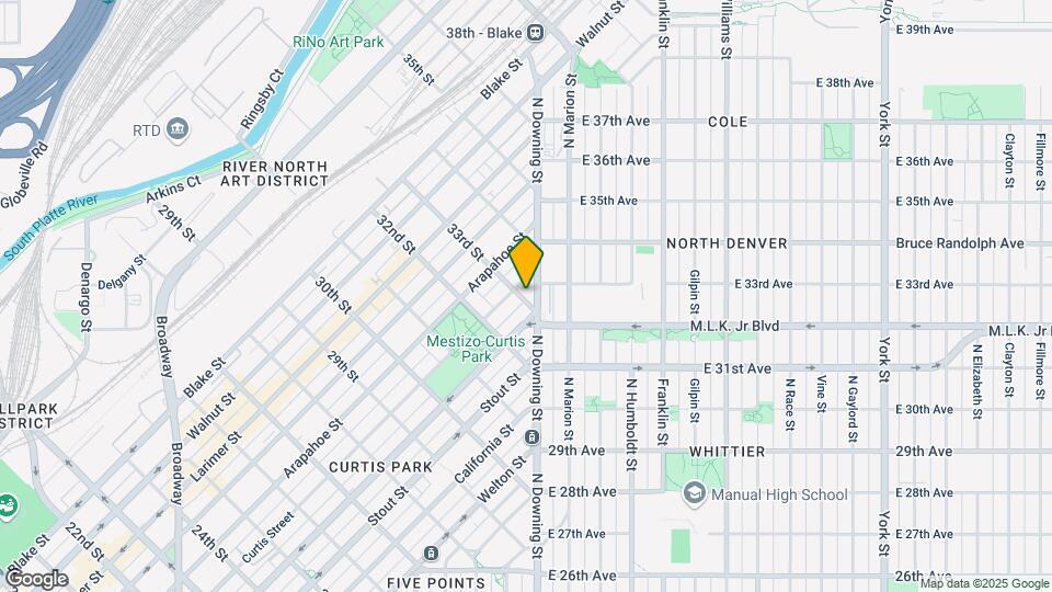 961 33rd St Mapa y Detalles de la Ubicación