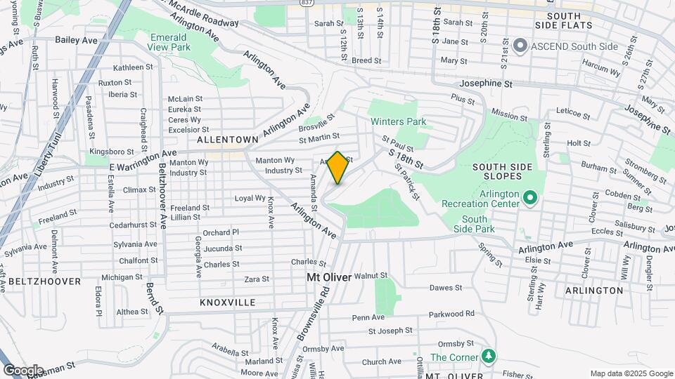 2661 S 18th St Map and Location Details