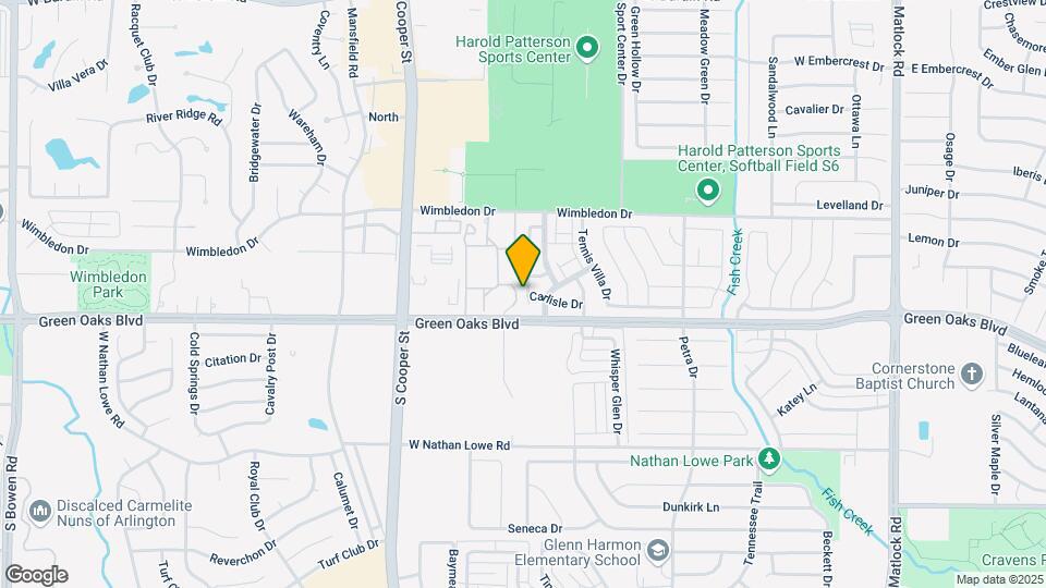 5308 Vista Verde Dr Map and Location Details