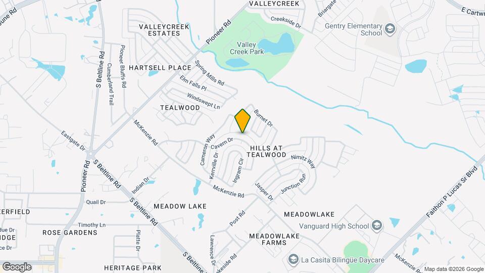 1045 Cavern Dr Map and Location Details