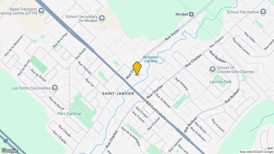 13818 Desjardins Rue Map and Location Details