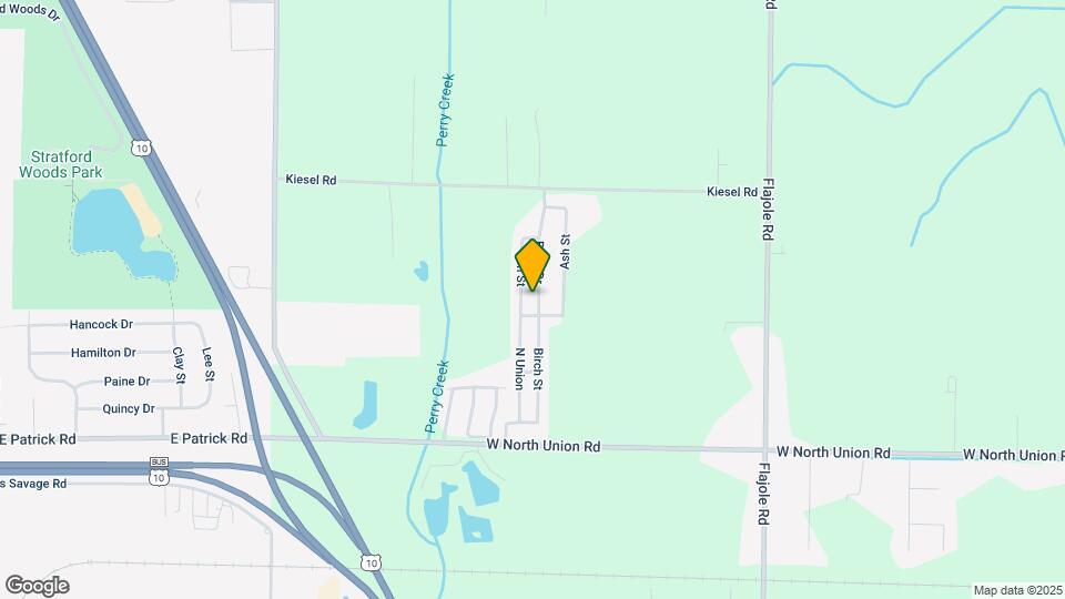 2752 W North Union Rd Map and Location Details