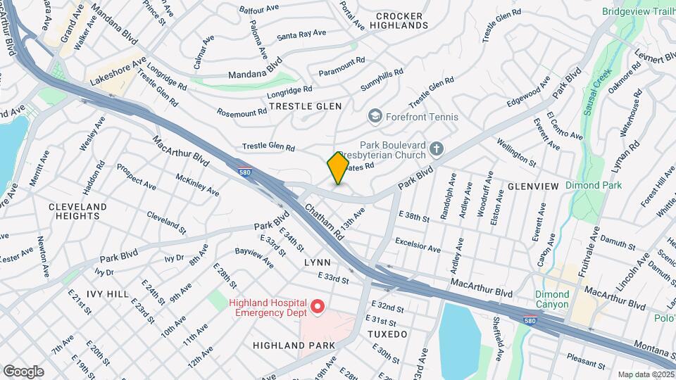 3746 Park Boulevard Way Map and Location Details