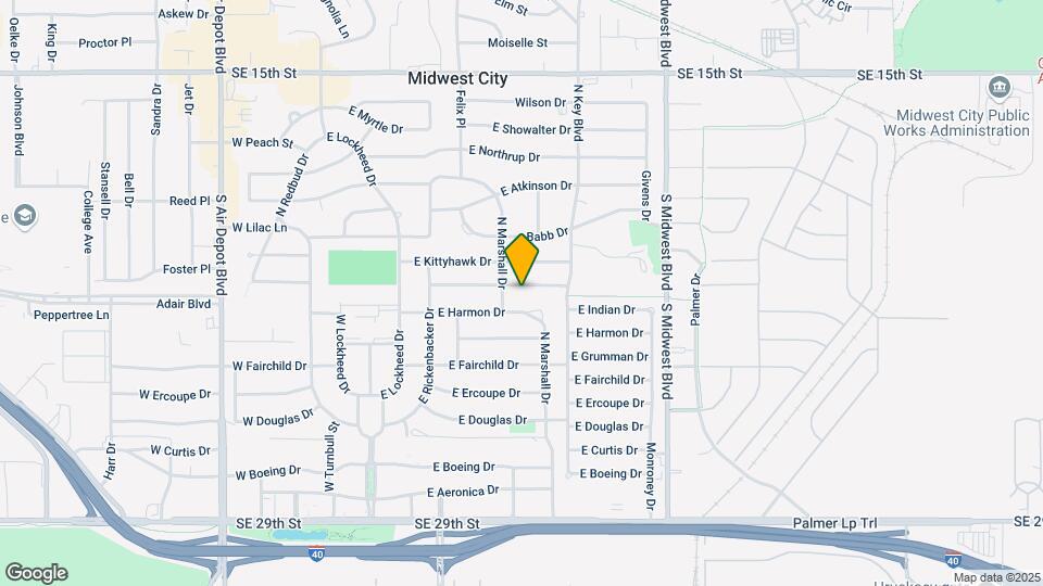 306 E Jacobs Dr Mapa y Detalles de la Ubicación