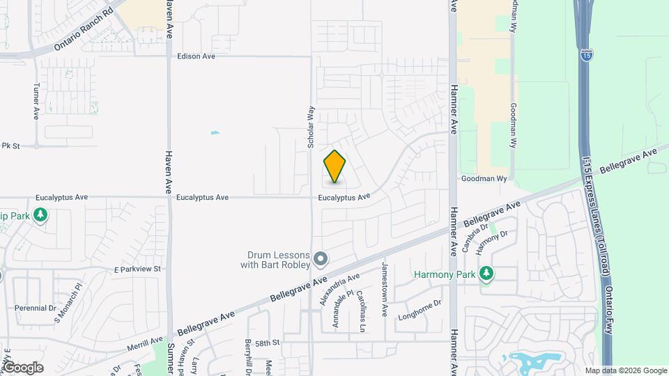 3956 E Rincon St Map and Location Details