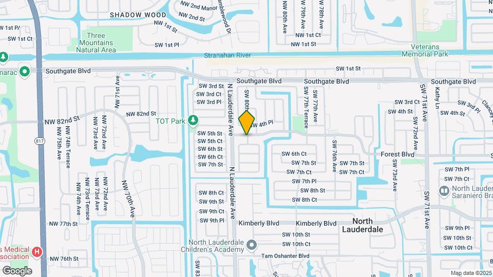 8002 Forest Blvd Mapa y Detalles de la Ubicación