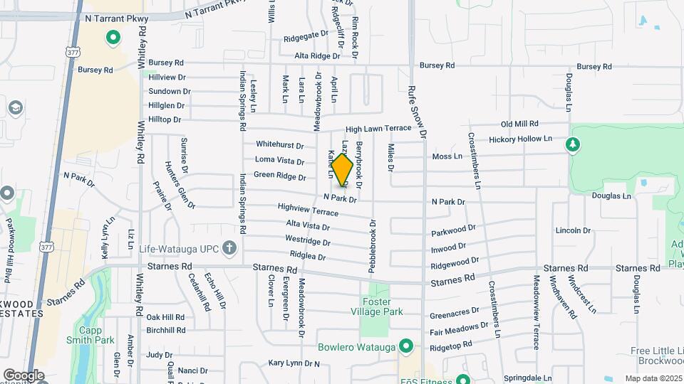7905 Lazy Brook Dr Map and Location Details