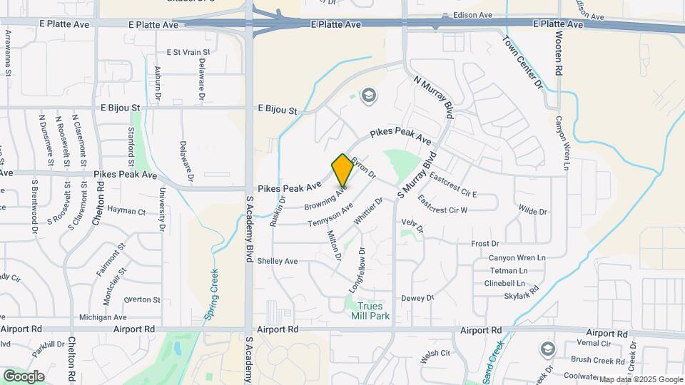 4107 Browning Ave Map and Location Details