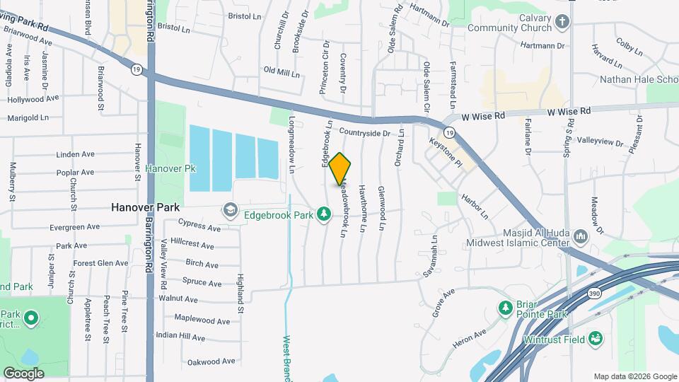 7040 Meadowbrook Ln Mapa y Detalles de la Ubicación