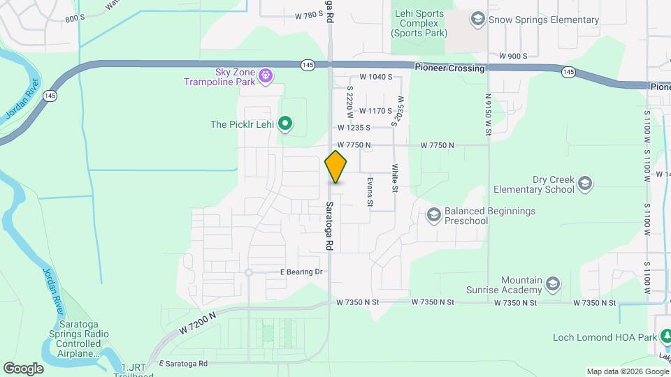 1218 E Peterson Ln Map and Location Details