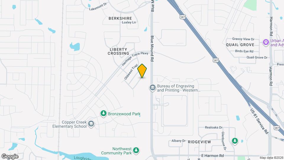 9140 Liberty Crossing Dr Map and Location Details