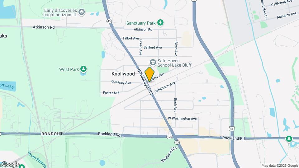 217 Waukegan Rd Map and Location Details