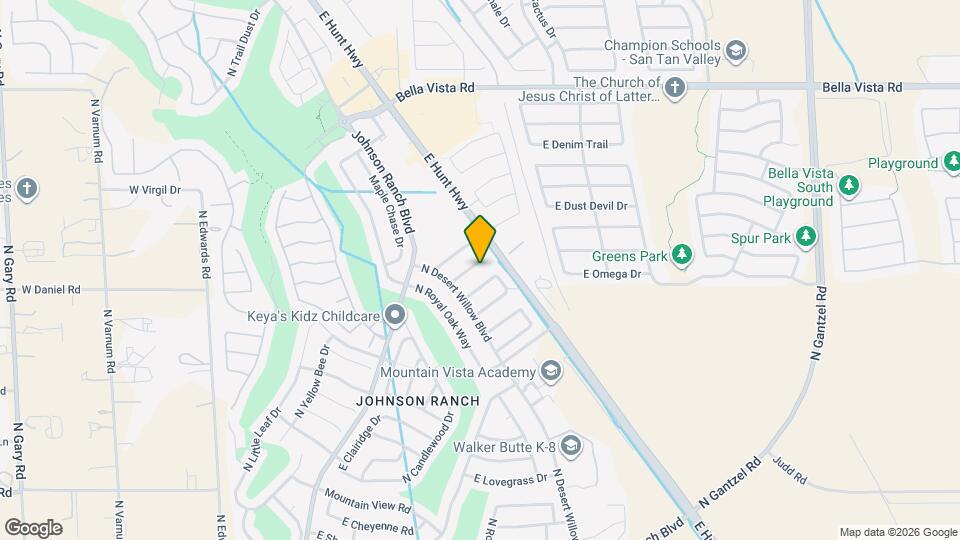 655 E Renegade Pl Mapa y Detalles de la Ubicación