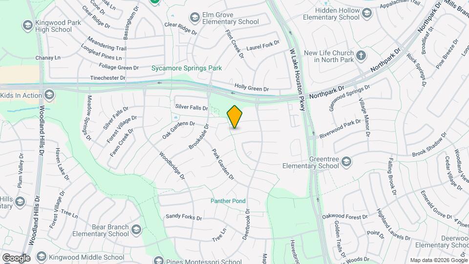 3103 Glade Springs Dr Map and Location Details