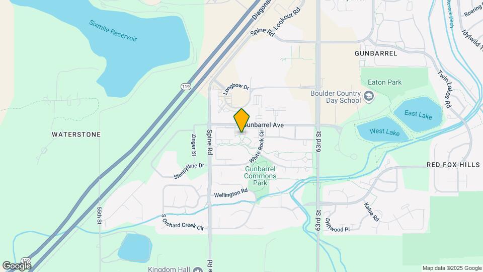 6036 Gunbarrel Ave, Unit E Map and Location Details