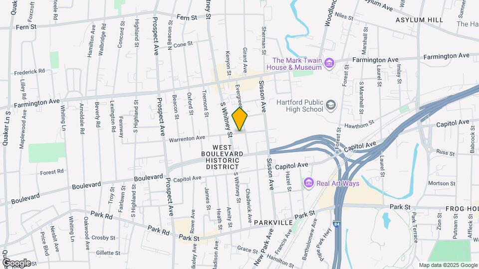 45 Warrenton Ave Map and Location Details