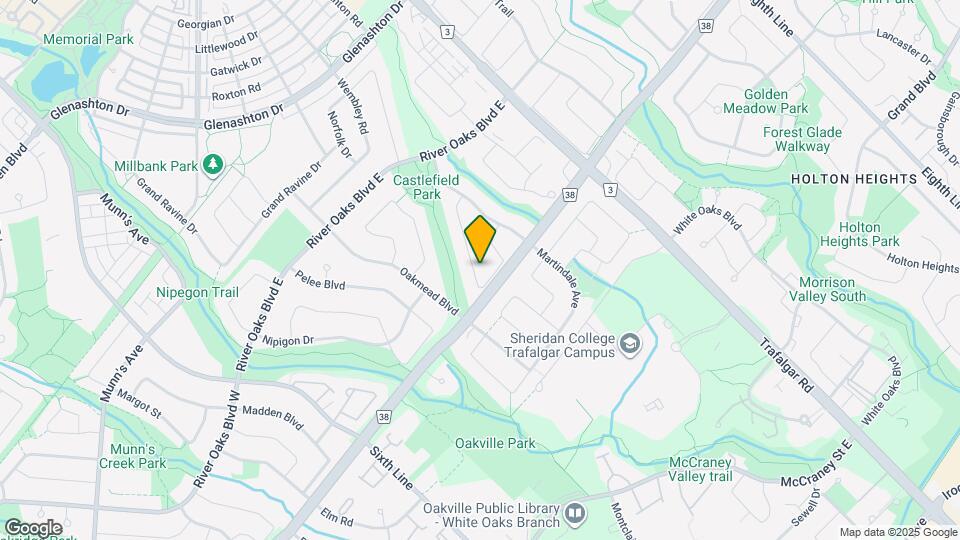 2075 Banbury Crescent Map and Location Details